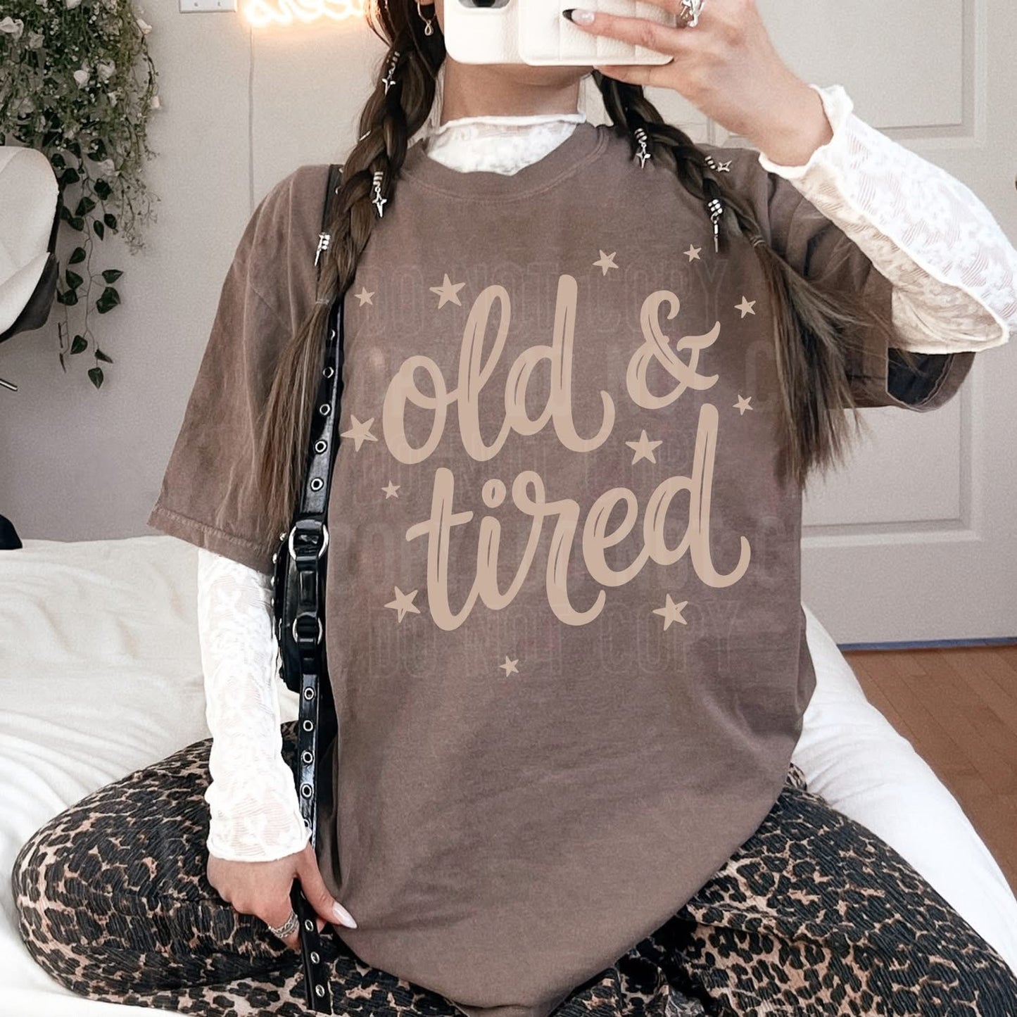 OLD & TIRED (SBB 2026): *COMPLETED SHIRT*