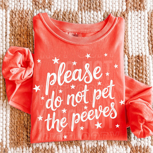 PLEASE DO NOT PET THE PEEVES (SBB 2026): *DTF* Transfer