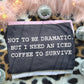 NOT TO BE DRAMATIC (Kai&Co 2026): *COMPLETED SHIRT*