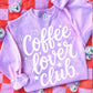 COFFEE LOVER CLUB (SBB 2026): *COMPLETED SHIRT*
