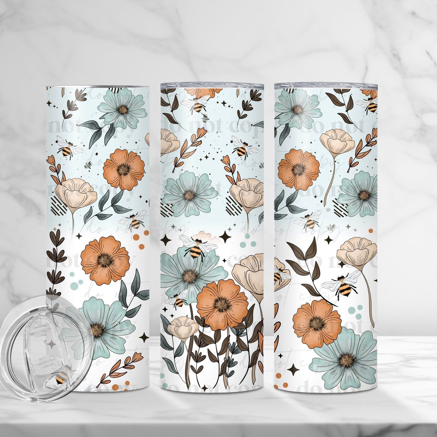 BEE FLORALS (Cerra 2026): Tumbler