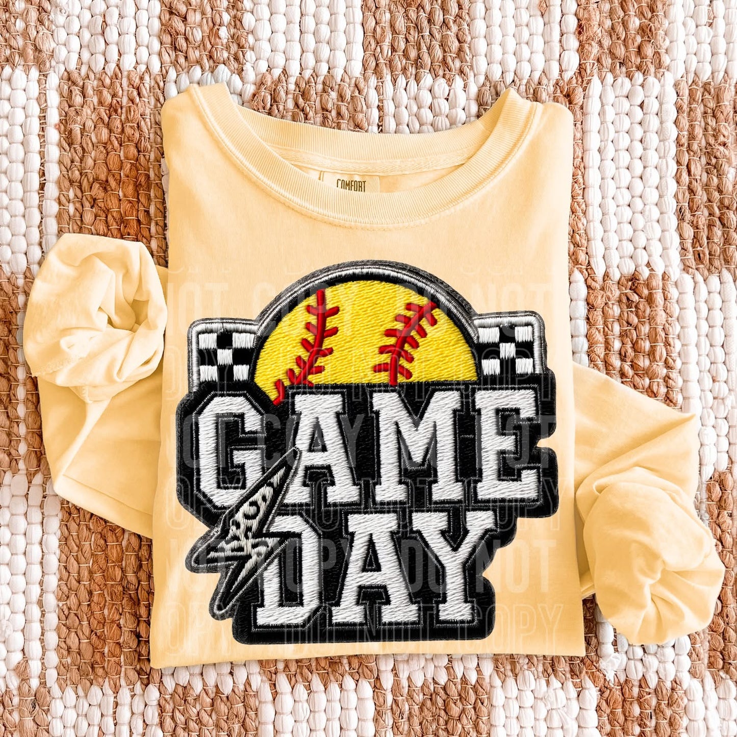 GAME DAY-SOFTBALL (SBB 2026): *COMPLETED SHIRT*