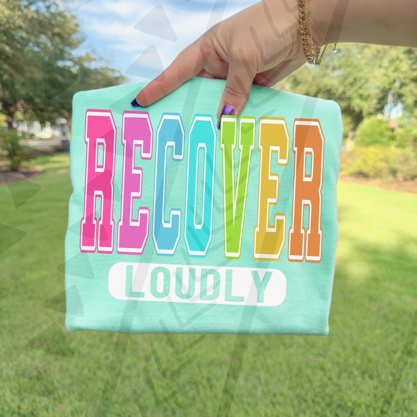 RECOVER LOUDLY (Kai&Co 2026): *DTF* Transfer