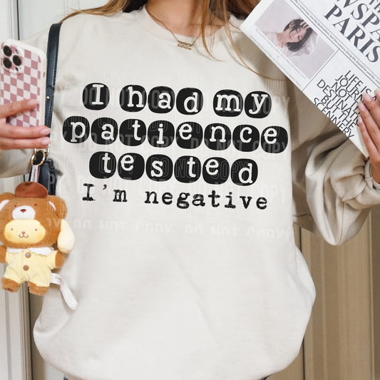 I HAD MY PATIENCE TESTED (SBB 2026): *COMPLETED SHIRT*