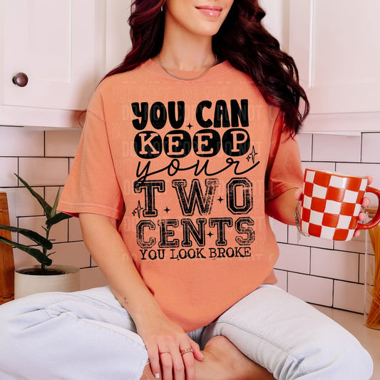 YOU CAN KEEP YOUR TWO CENTS (SBB 2026): *COMPLETED SHIRT*
