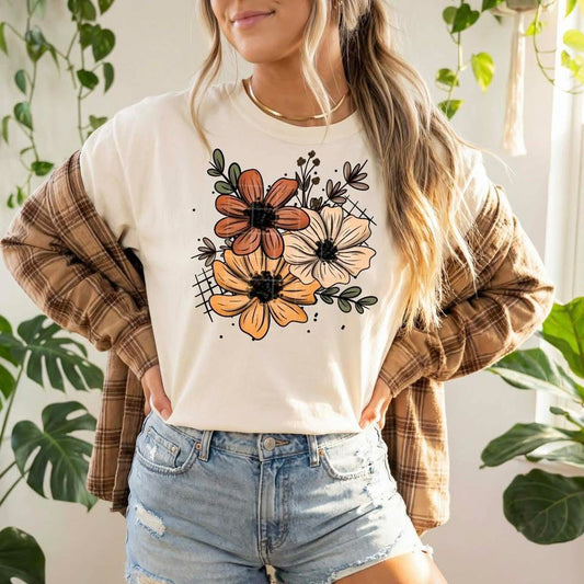 FLORAL w/DOTS (Cerra 2026): *COMPLETED SHIRT*