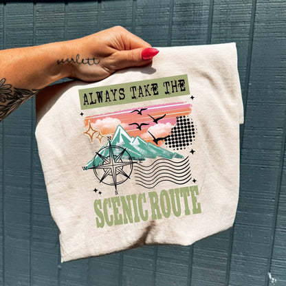 SCENIC ROUTE (Cerra 2026): *COMPLETED SHIRT*