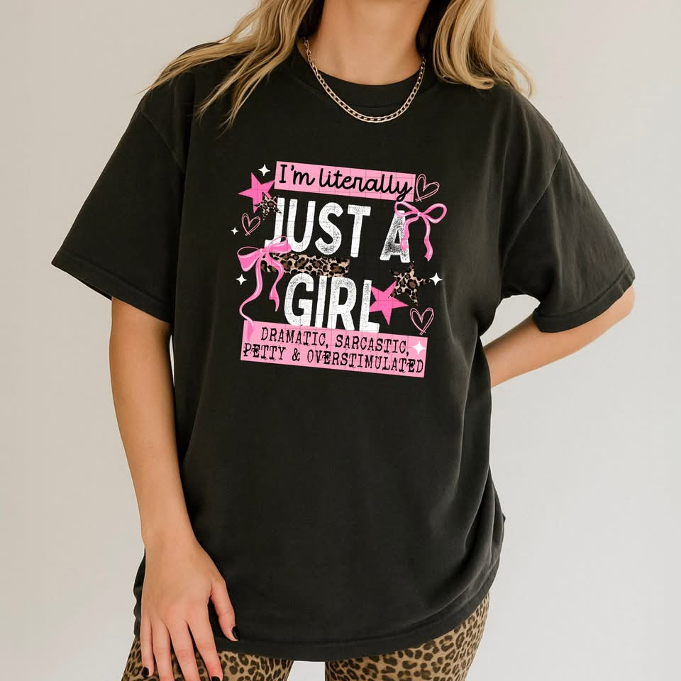 JUST A GIRL (Cerra 2026): *COMPLETED SHIRT*