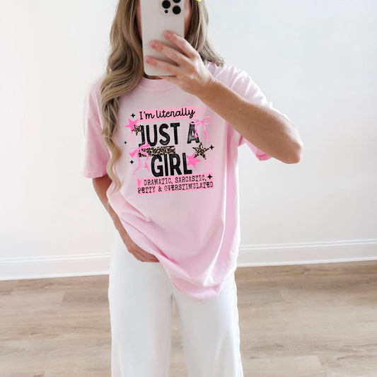 JUST A GIRL (Cerra 2026): *COMPLETED SHIRT*
