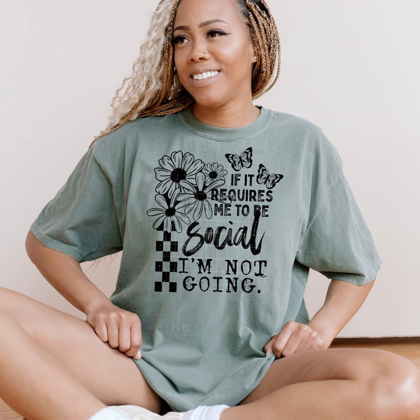 IF IT REQUIRES ME TO BE SOCIAL (Cerra 2026): *COMPLETED SHIRT*