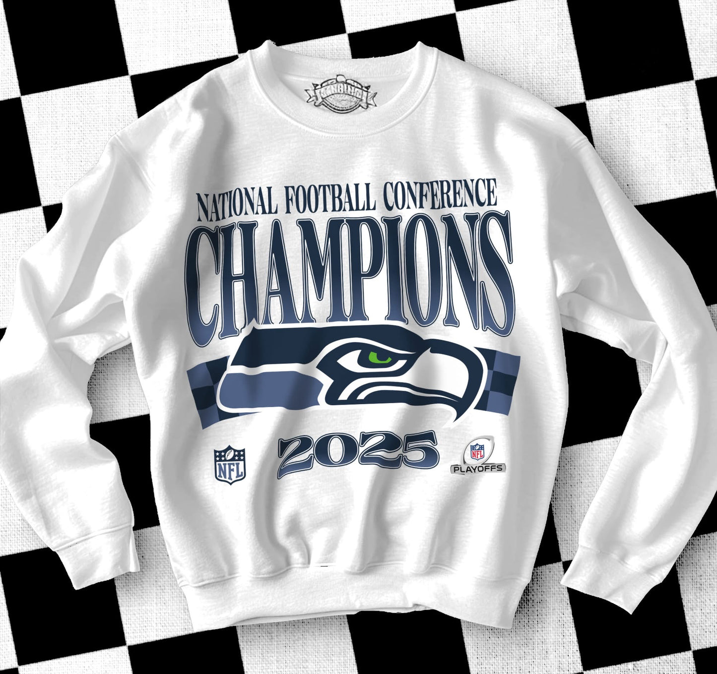 NFC/AFC Conference Champions 2025 (KPI 2026): *COMPLETED SHIRT*