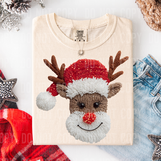 REINDEER FAUX YARN - (SBB 2025): *DTF* Transfer