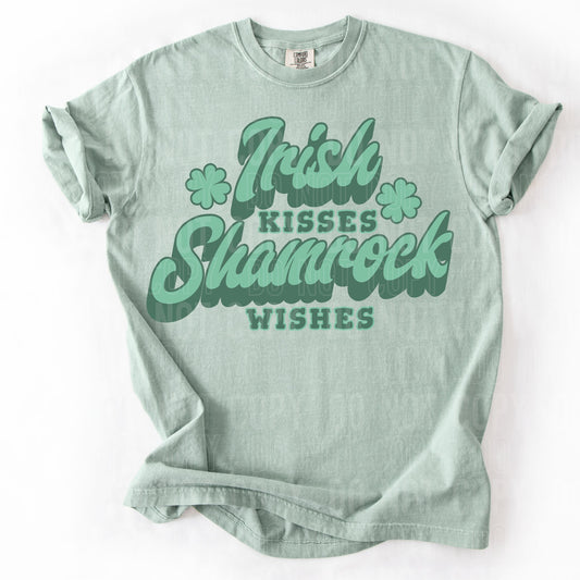 IRISH KISSES SHAMROCK WISHES (SBB 2026): *COMPLETED SHIRT*