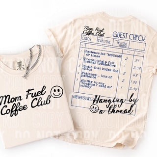 MOM FUEL COFFEE CLUB GUEST CHECK (SBB 2026): *DTF* Transfer