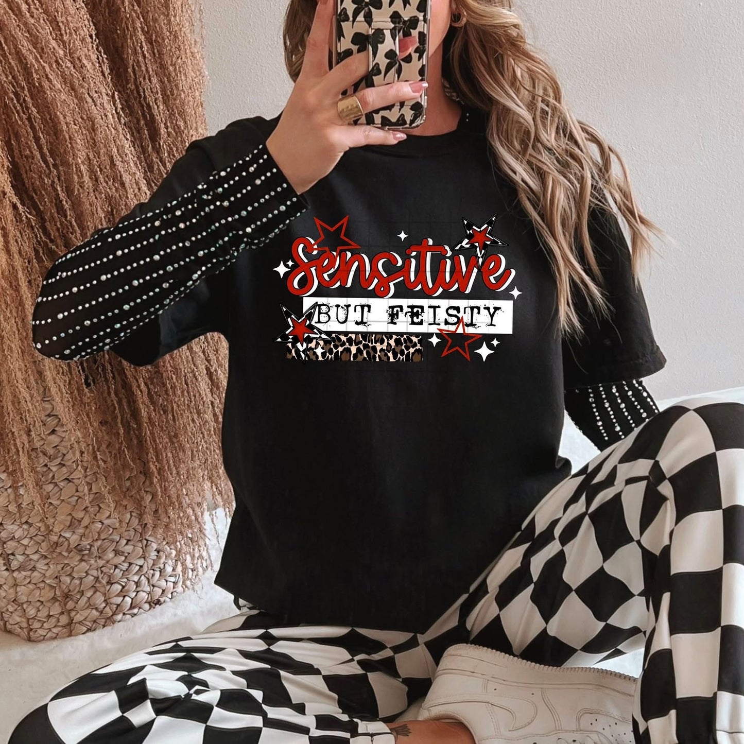SENSITIVE BUT FEISTY (Cerra 2026): *COMPLETED SHIRT*