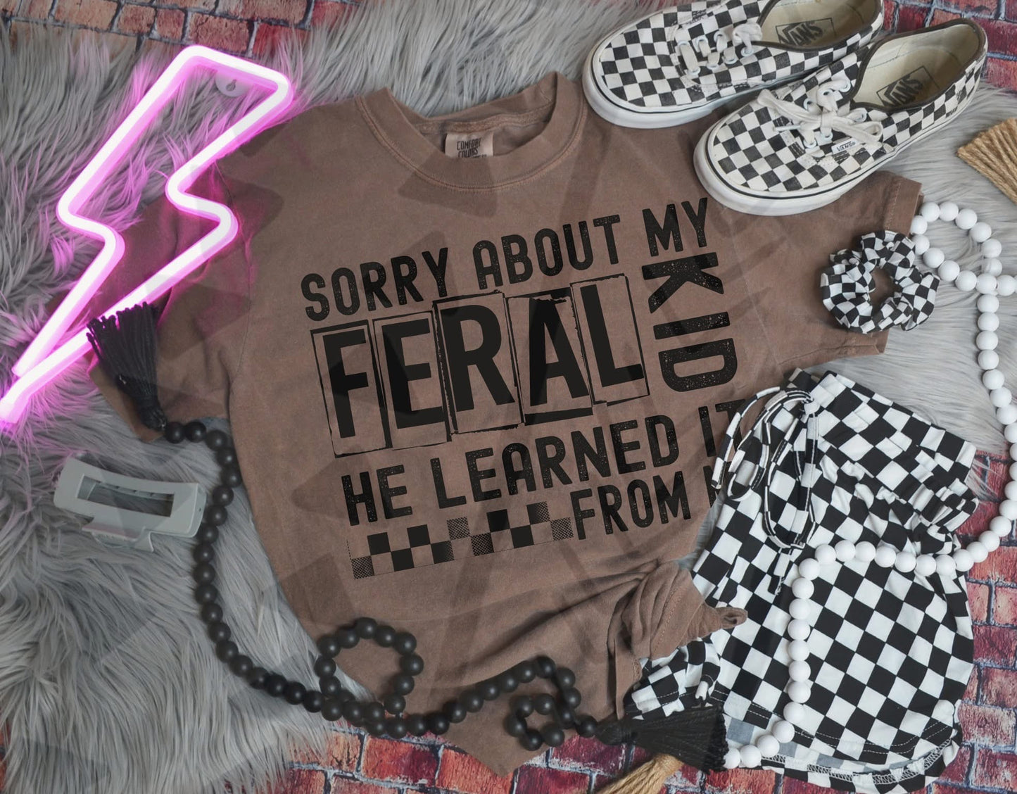 SORRY ABOUT MY FERAL KID (Kai&Co 2026): *DTF* Transfer