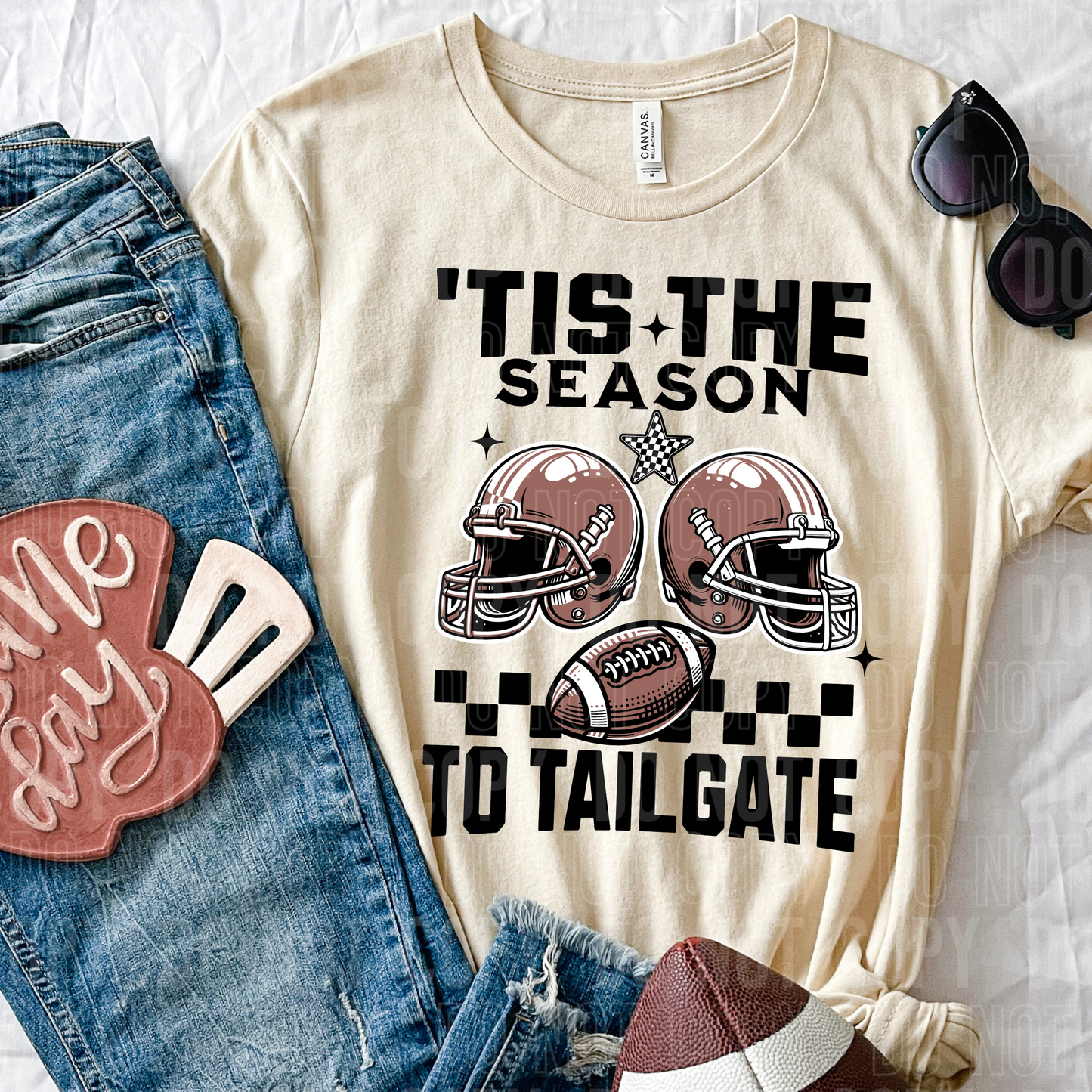 TIS THE SEASON TO TAILGATE - (SBB): *DTF* Transfer
