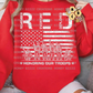 R.E.D. HONORING OUR TROOPS: *COMPLETED SHIRT*