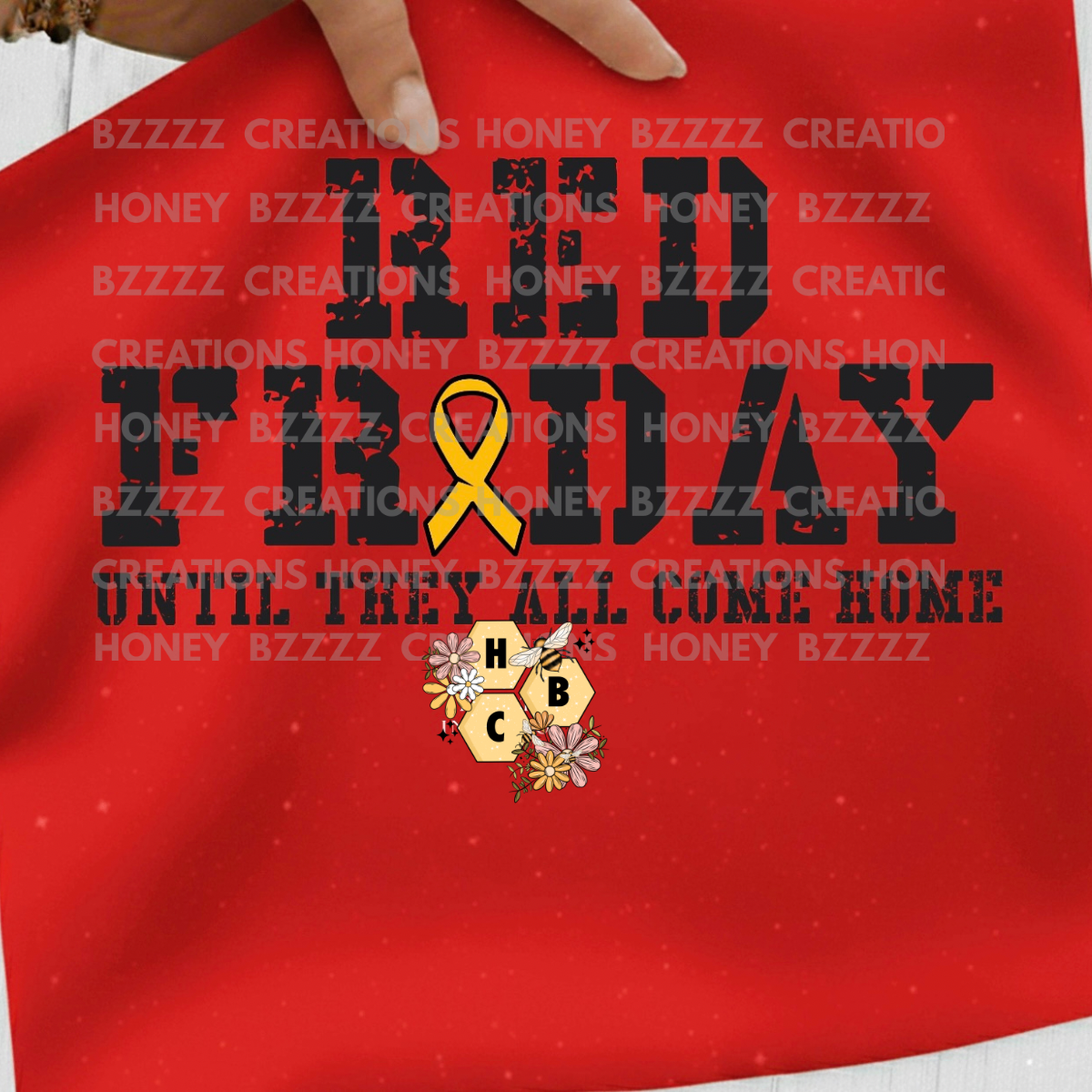 RED FRIDAY: *COMPLETED SHIRT*