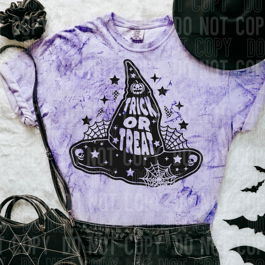 TRICK OR TREAT WITCH HAT - (SBB): *DTF* Transfer