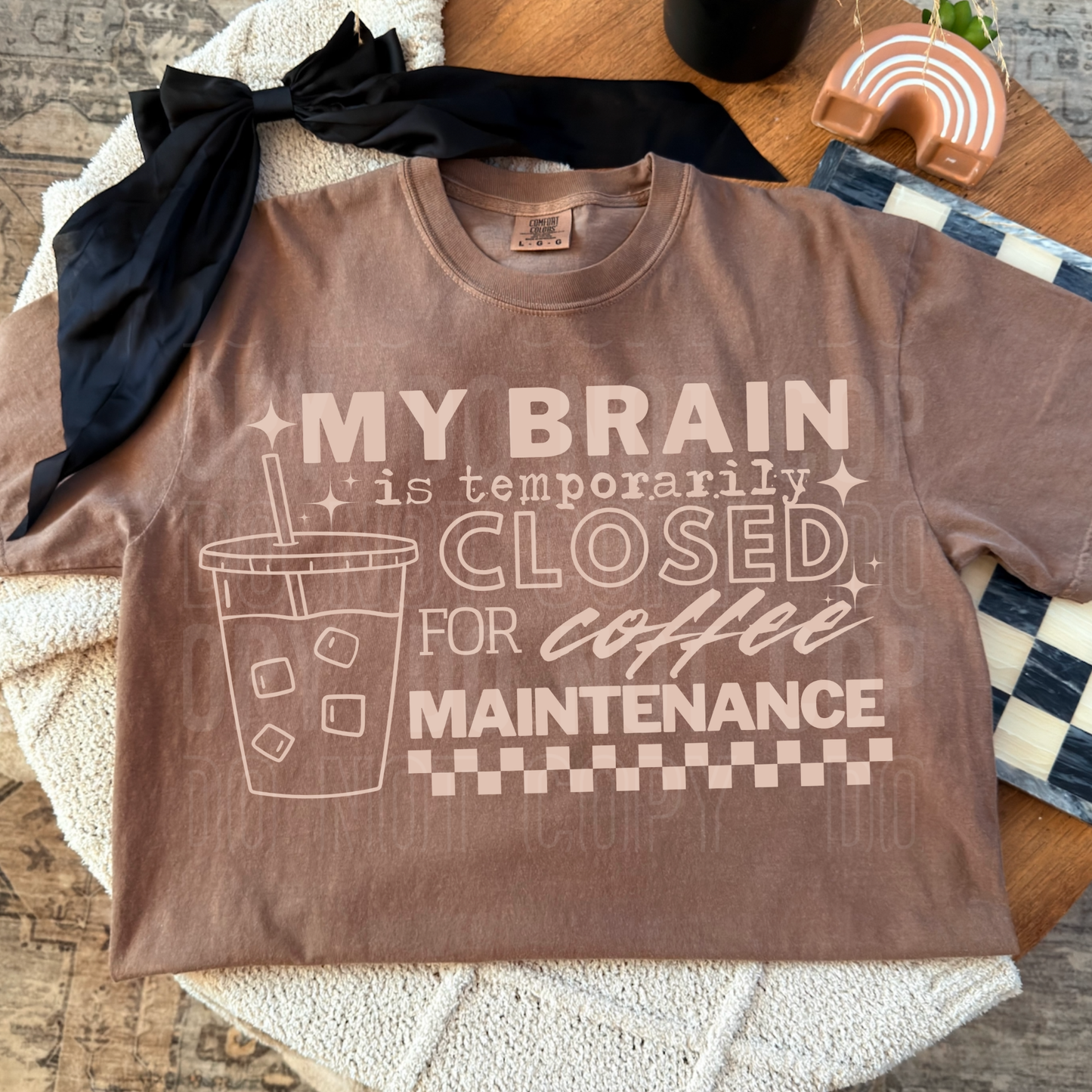 MY BRAIN IS TEMPORARILY CLOSED - (SBB): *DTF* Transfer