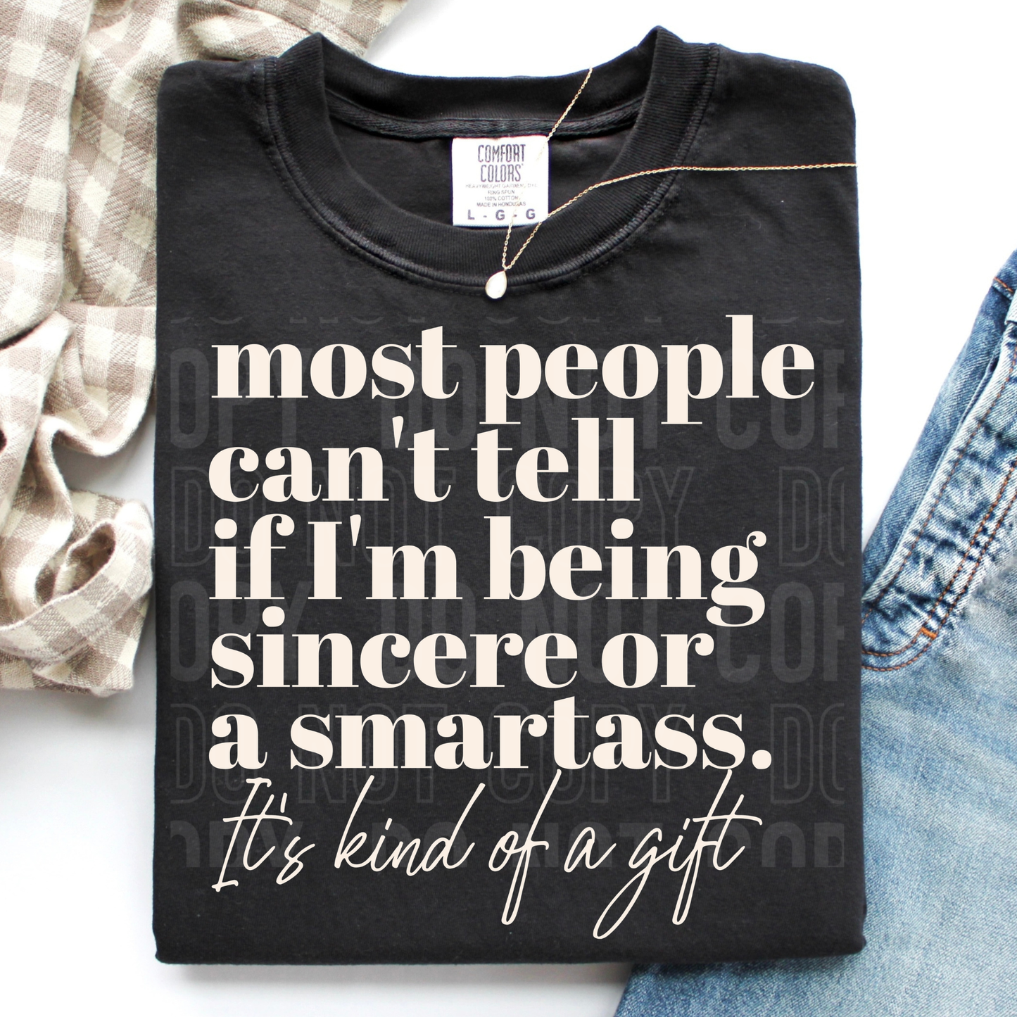 MOST PEOPLE CAN'T TELL - (SBB): *DTF* Transfer